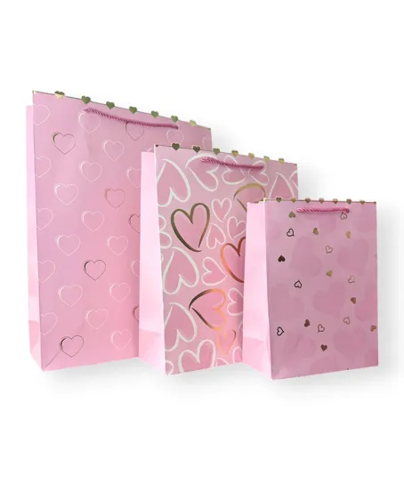 BOLSA PREMIUM LISA CORAZONES