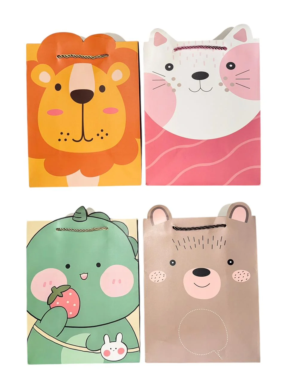 Bolsa Premium Lisa Animales Orejitas XL