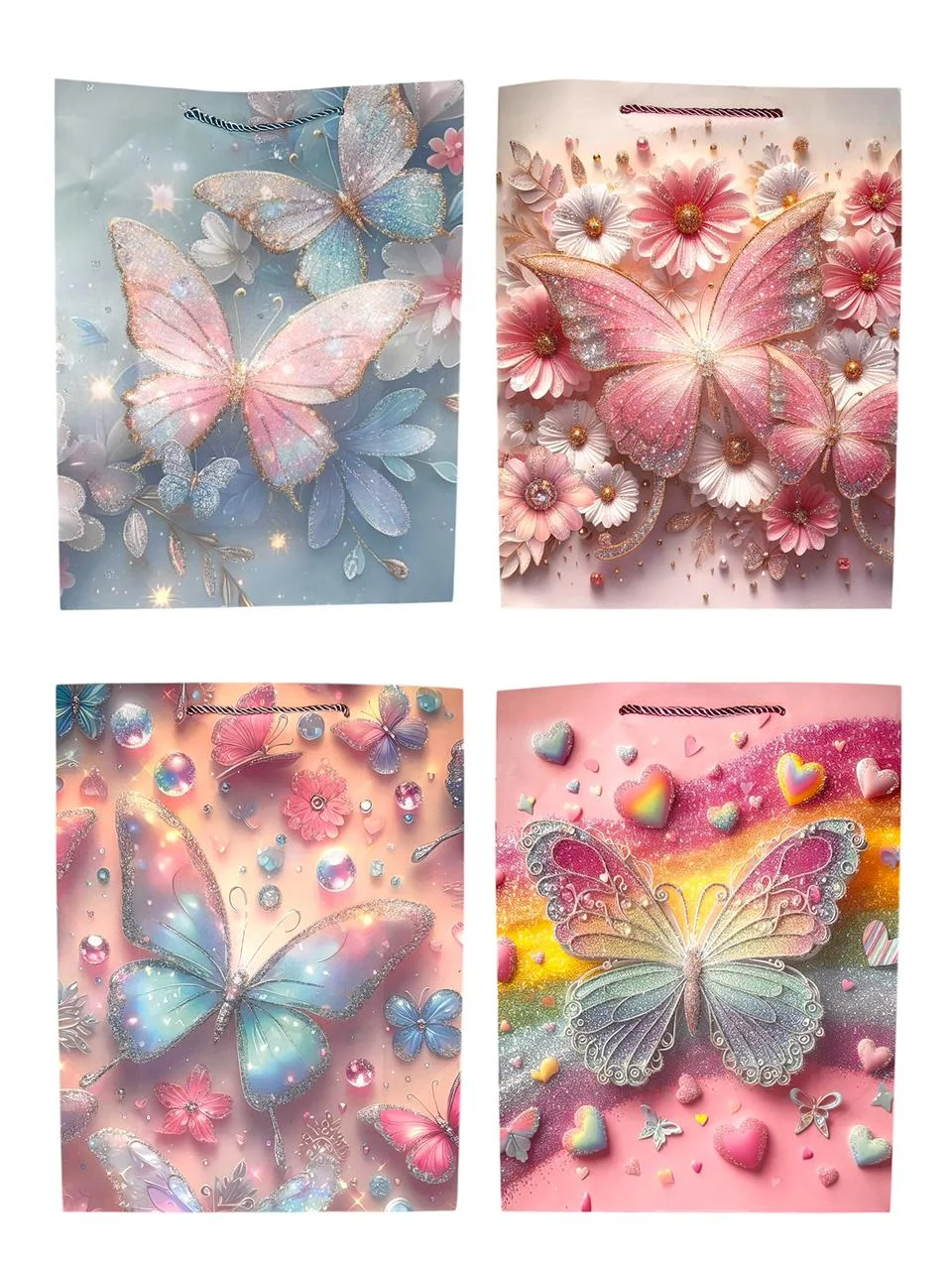 Bolsa Premium 3D Mariposa Mujer XL