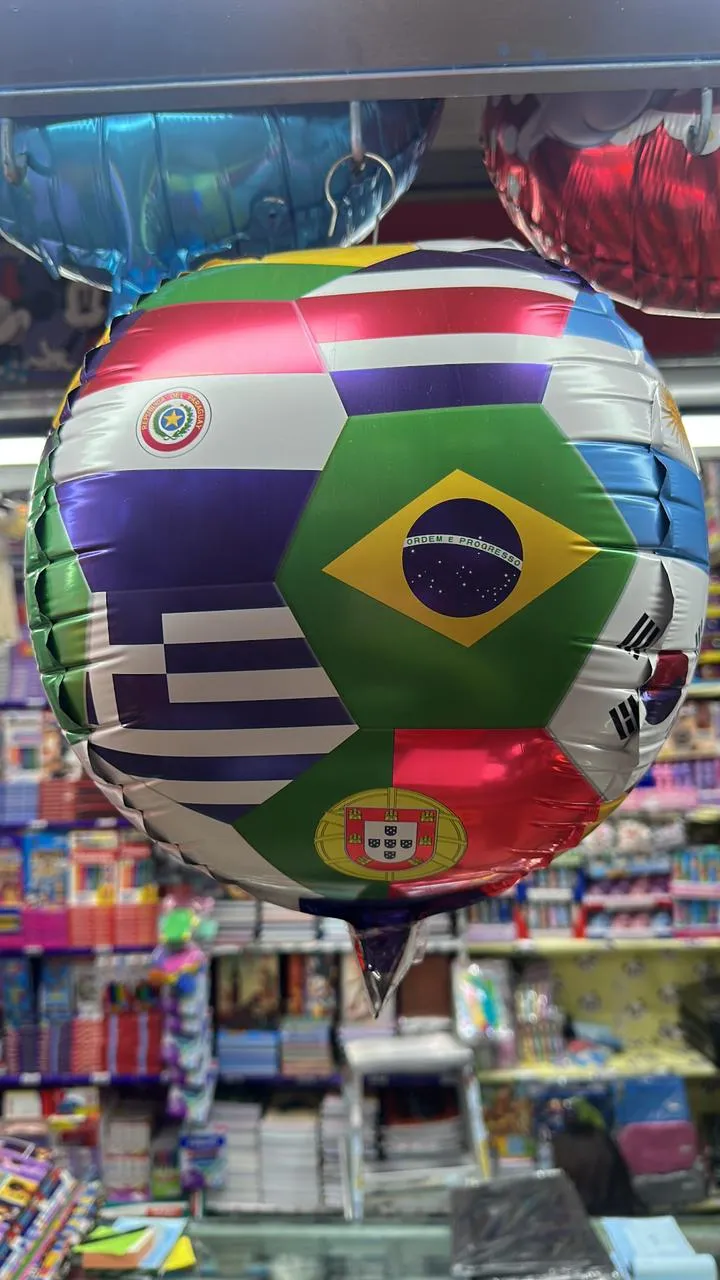 GLOBO METALIZADO 20" COPA MUNDIAL