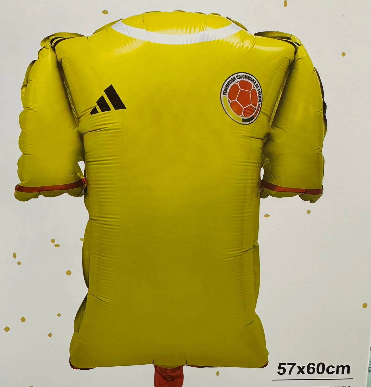GLOBO METALIZADO CAMISETA COLOMBIA
