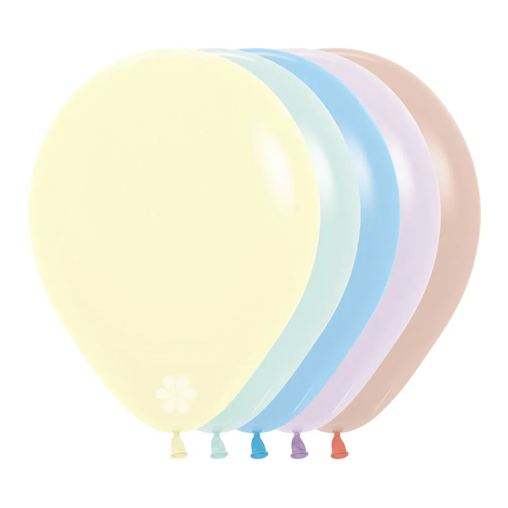 GLOBO REDONDO PASTEL MATE SURTIDO