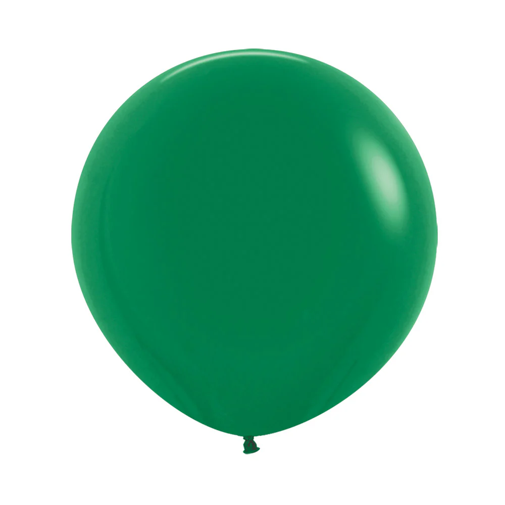 GLOBO LATEX REDONDO FASHION VERDE SELVA