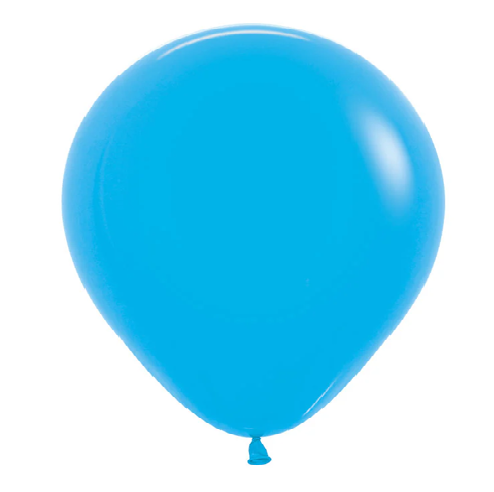 GLOBO LATEX REDONDO FASHION AZUL