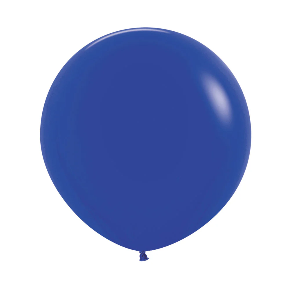 GLOBO LATEX REDONDO FASHION AZUL REY