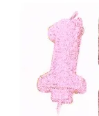 VELA #1 ROSADO