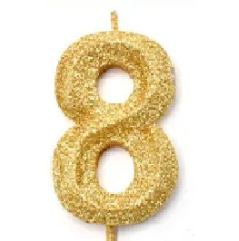 VELA #8 DORADO